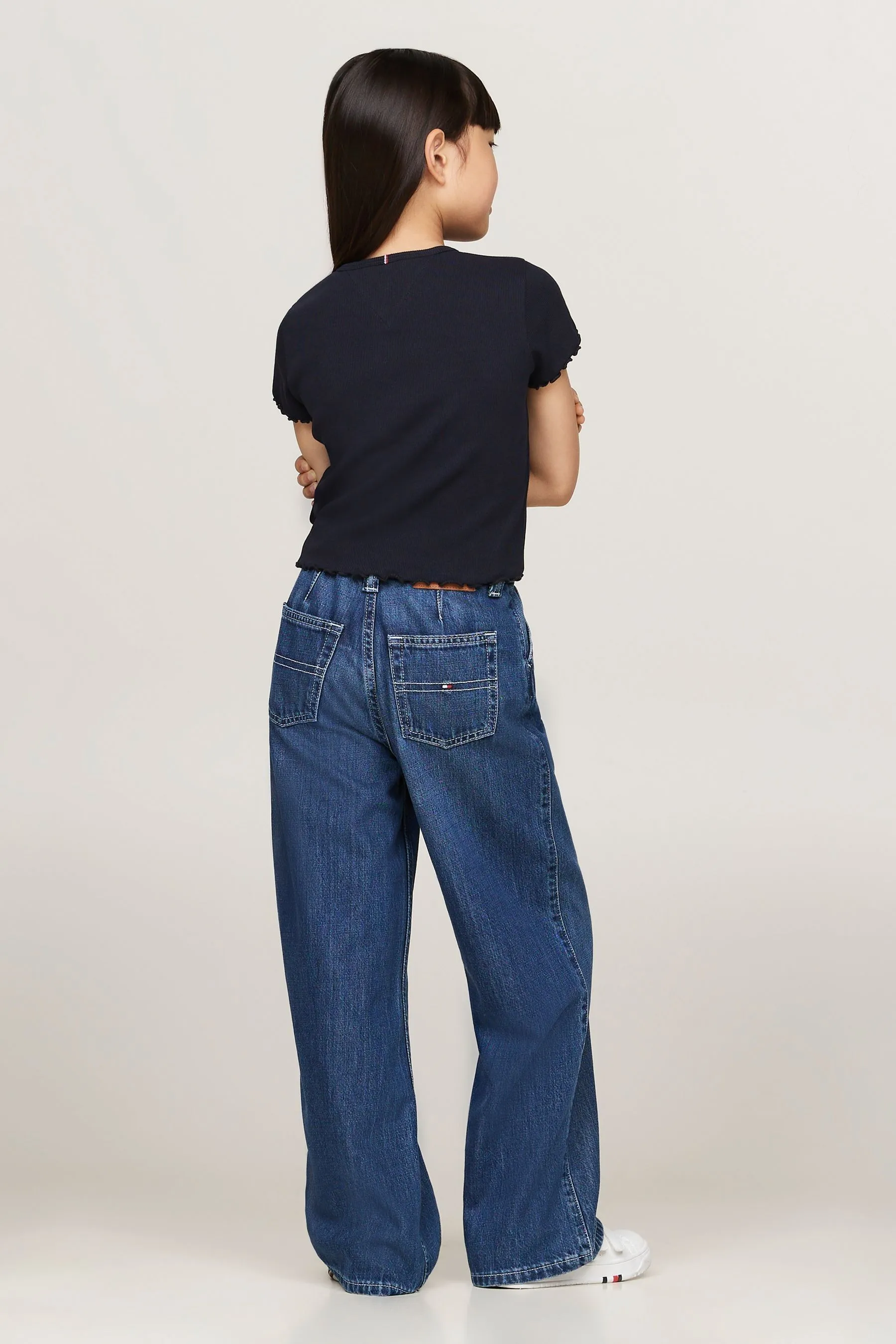 Tommy Hilfiger Blu - Essential Rib Maniche corte  Top    